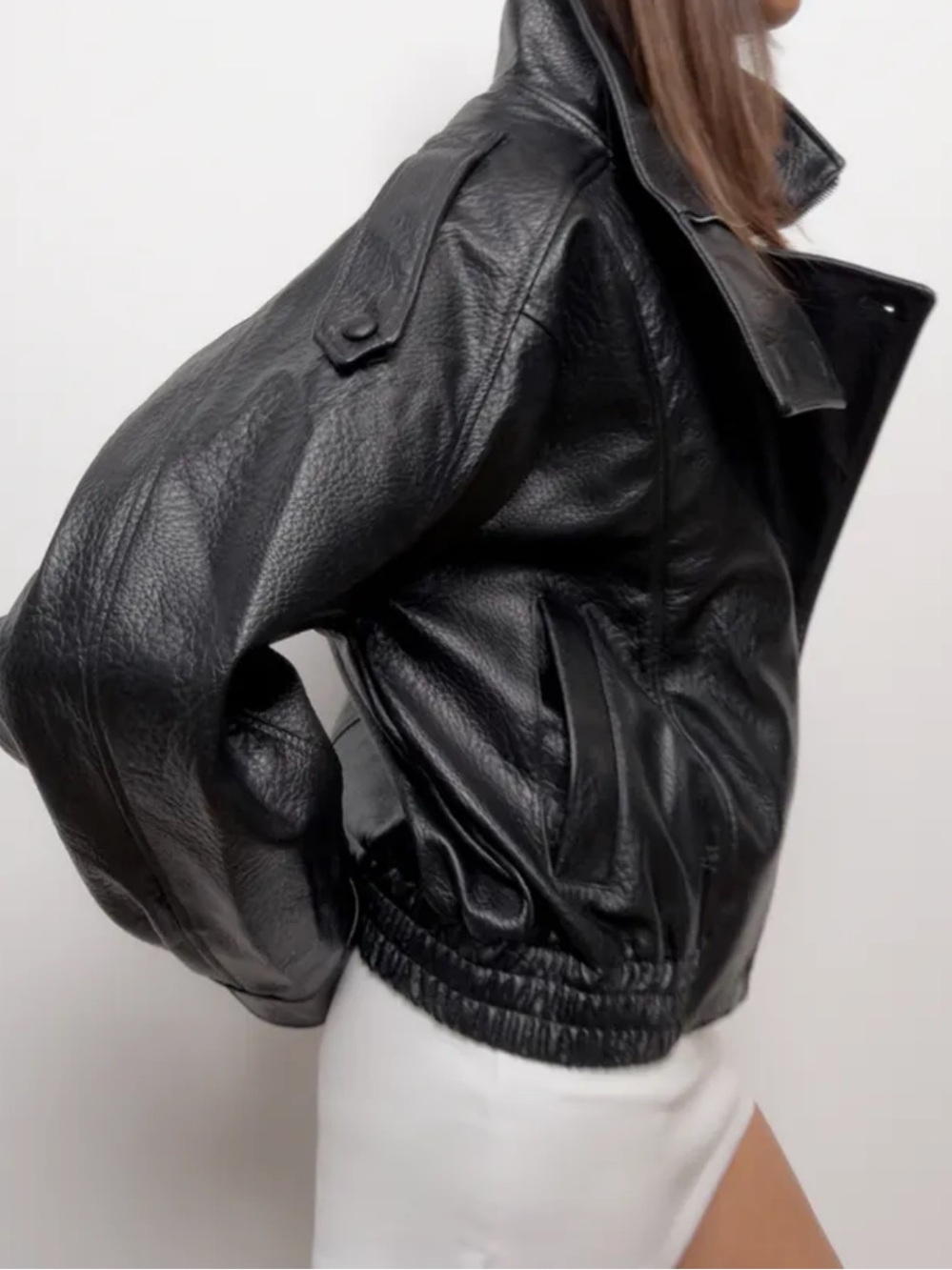 FAUX LEATHER JACKET - Picture 4 of 7